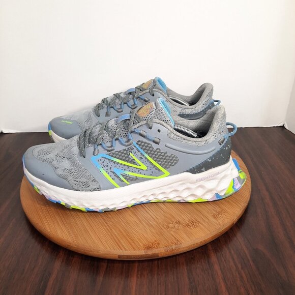 New Balance Fresh Foam Garoe Womens 10 Shoes Gray Blue Trail Running Sneakers - Picture 3 of 10